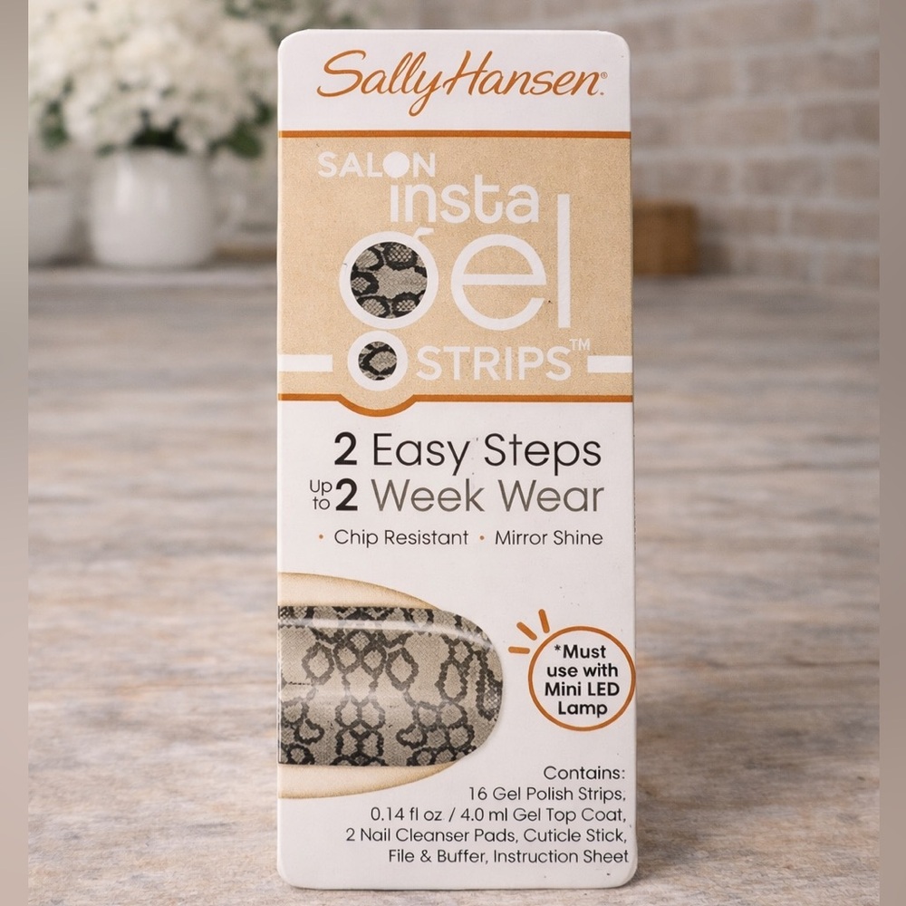 Sally Hansen Salon Insta Gel Strips - Amazing Lace NEW in Box